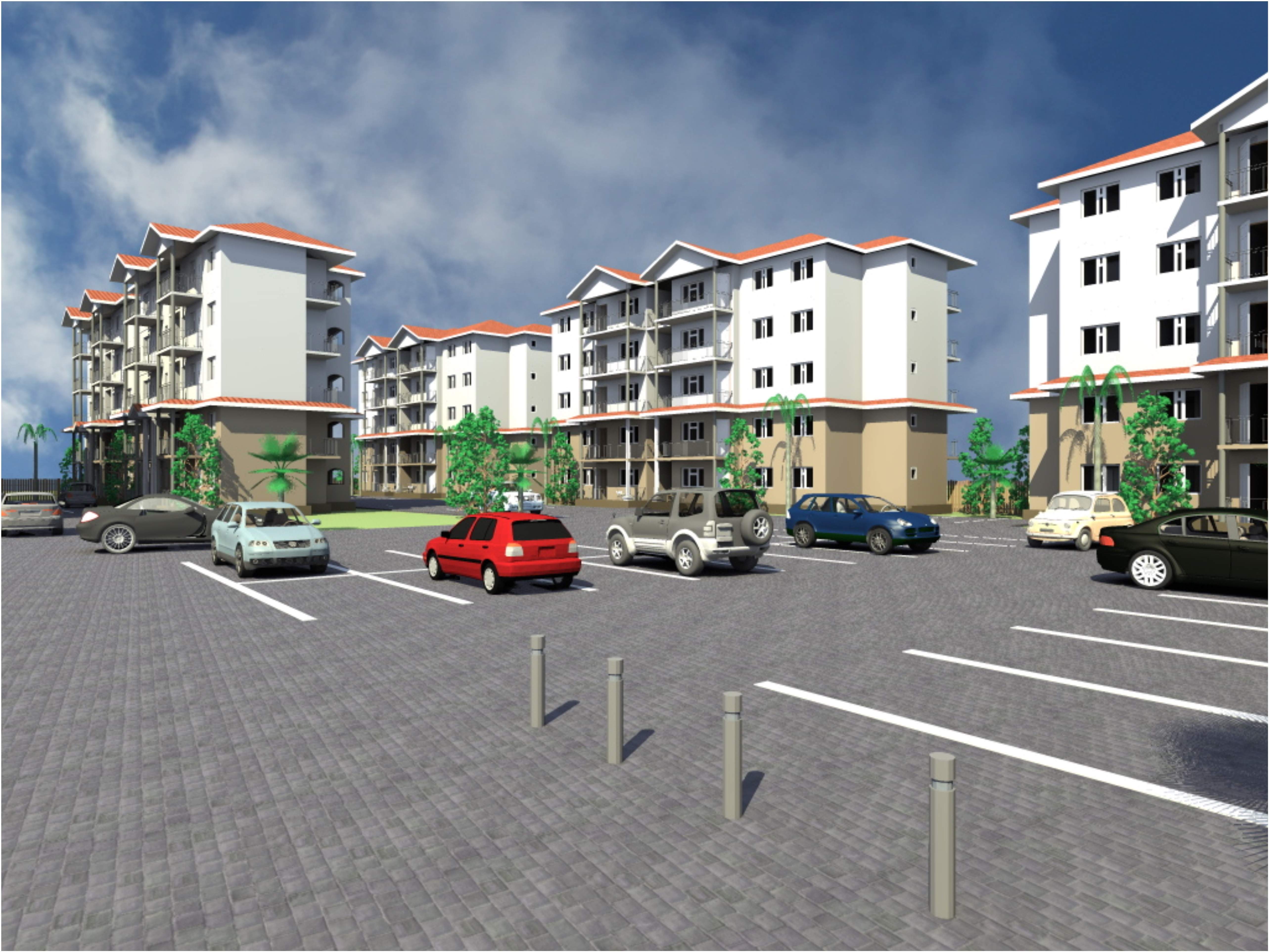 Proposed Apartments Kitengela - Residential Architecture