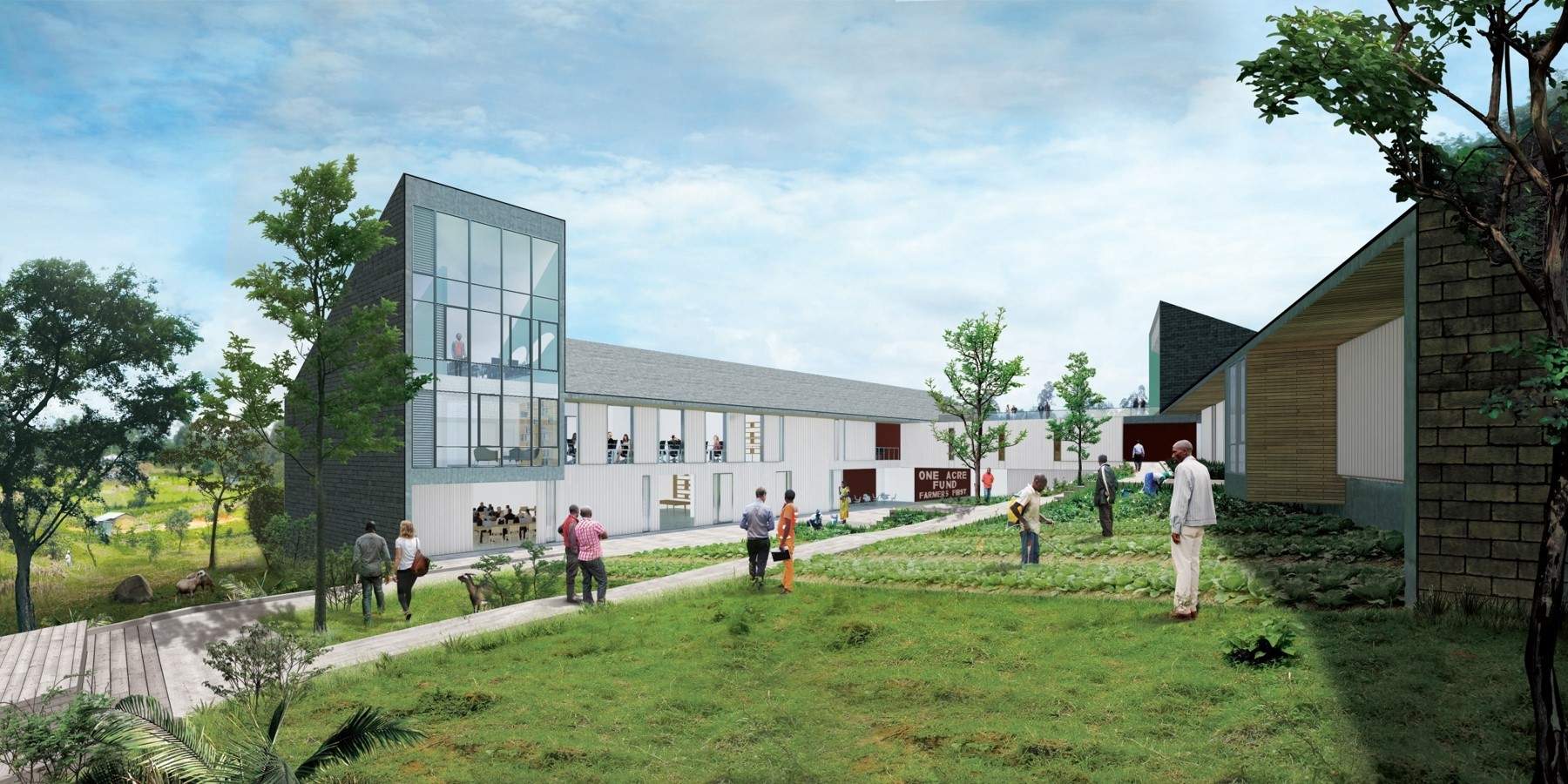 One Acre Fund Office Complex - Commercial Architecture